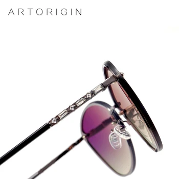 ARTORIGIN Rimless sončna Očala Ženske Design Ščit Gradient Odtenek sončna Očala Ženski Modni Odtenki Lady Očala AT1061