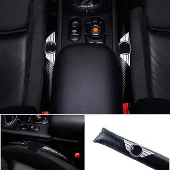 Auto Accessorie Univerzalni Avtomobilski Sedež Vrzel Polnila Vezenin, izdelanih iz ogljikovih vlaken Crevice Tipke Za Mini Cooper Eno R55 R56 F55 F60 Countryman