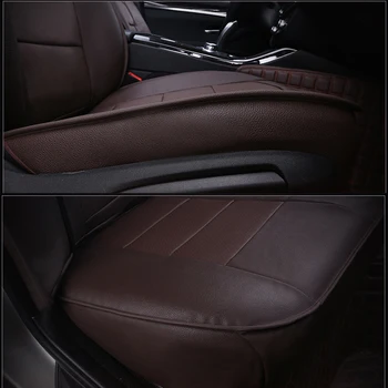 AutoDecorun Cowhide Usnje Zajema Sedež za Nissan Pathfinder Sedeža Kritje Določa Varovanje Dodatki Avto Support 3 Zapored 2013-2019