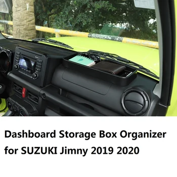 Avto armaturne plošče Škatla za Shranjevanje Organizator Pladenj Držalo za Suzuki Jimny 2019 2020