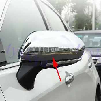 Avto Chrome Slog Okvira Primerna Oprema Za Toyota Camry 2018 2019 2020 Vrata Ogledal Nalepke Kritje Trim