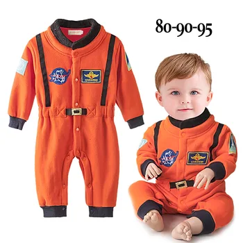 Baby Fantje Astronavt Kostumi za Dojenčke Halloween Kostum za Malčke Baby Fantje, Otroci Vesoljsko Obleko Jumpsuit Infantil Fantasia igralne obleke