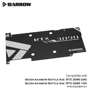 Barrow GPU Blok Backplate Za Pisane iGame Testo-AX RTX 3080 3090, Vse Aluminija Grafične Kartice Montaža Backplane, COIBP-01