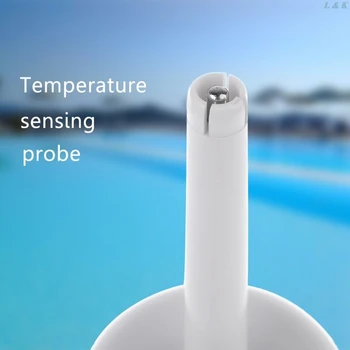 Bazen, Spa Digitalni Plavajoče Nepremočljiva Sončne Termometer s Celzija & Celzija U50A