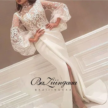 BAZIIINGAAA Luksuzni 2020 Stranka Elegantna Ženska Večerno obleko Plus Velikost Slim Natisnjeni Dolge Večerne Obleke, Primerne za Formalno Strank