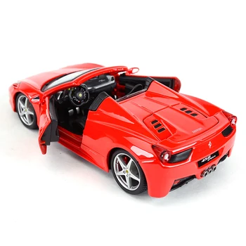 Bburago 1:24 Ferrari 458 Spider Športni Avto Statično Tlačno Liti Vozil Zbirateljske Model Avtomobila Igrače