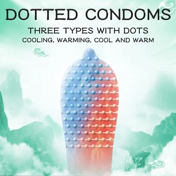 Beilile 30PCS Spike Studded Kondomi Pri Moških Kul Toplo Namazani Orgazem G-Spot Stimulacije Petelin Penis Rokav Izdelke, povezane s spolnostjo