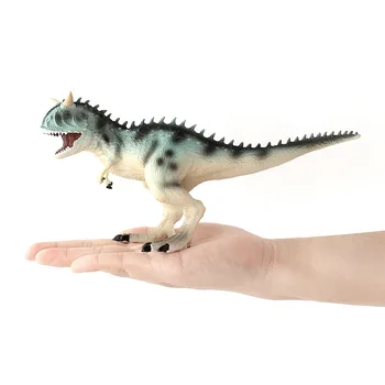 Big Carnotaurus Jurassic Dinozaver Simulacije Igrača Mehko PVC Plastike Ročno Poslikane Živali Model Igrače za Otroke, Otroci Božič Darilo