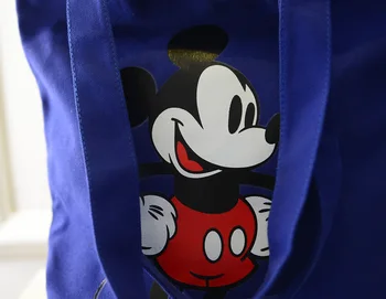 Brezplačna dostava moda Mickey platno vrečko in dekleta športna torba,ženske roke vrečko,Visoke kakovosti