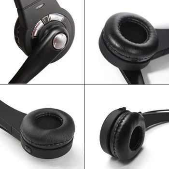 Brezžične Bluetooth Slušalke Slušalke Hrupa Preklic z Mikrofonom za Prostoročno uporabo za PC, PS3 Iger na srečo Mobilni Telefon, Prenosni računalnik