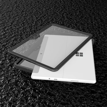 BuzzLee iP68 Vodotesen Primeru za Microsoft Surface Pojdi TPU+PC Materiala Anti-padec Tablete za Microsoft Surface Pojdi