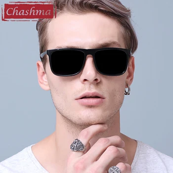 Chashma blagovno Znamko Design Classic Polarizirana sončna Očala Moški Ženske Vožnje Kvadratni Okvir sončna Očala Moški Buljiti UV400 Gafas De Sol