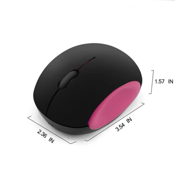 CHYI 2.4 G Mini Brezžična Miška za ponovno Polnjenje USB Optični Računalnik Tiho Miši 1600DPI Fant je Majhno Roko Gaming Miška Za Prenosni RAČUNALNIK
