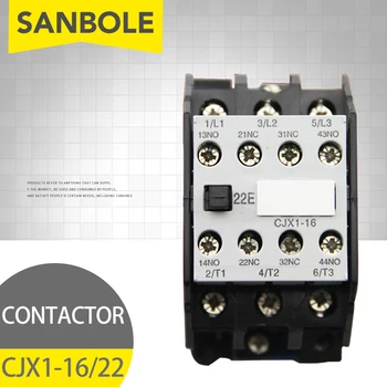 CJX1-16/22 3TB42 AC kontaktor 2NO 2NC 24V/36V/48V/110V/127V/220V/380V 16A 50HZ/60HZ Original