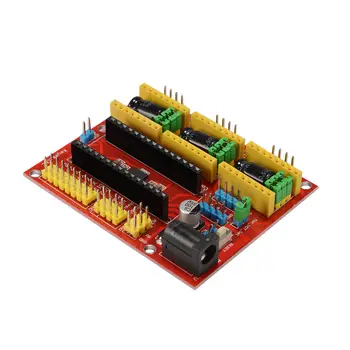 CNC Ščit V4 Širitev Odbor Nano 3.0 Koračnih A4988 Gonilnik za Arduino 3D Tiskalnik TE732