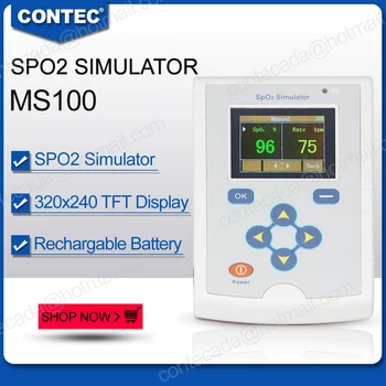 CONTEC MS100 SpO2 Simulator,Utrip Oximeter Natančnost Kisik Nasičenost Simulacije