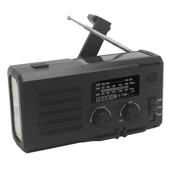 D6 Sončne Radio Sili Strani-Prižge Radio Večnamenska Svetilka Bralna Lučka Radio