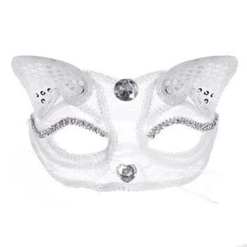 Dekleta Seksi Masko Mačka Ženska Maske Za Obraz Halloween Cosplay Mascarillas Anime Mascaras Fancy Kitty Pusta Črno Masko Masques