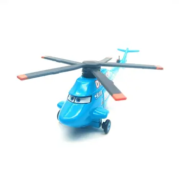 Disney Pixar Cars2 Cars3 #43 Kralj Dinoco Helikopter 1:55Diecast Model Igrača Avto Otroci Darilo