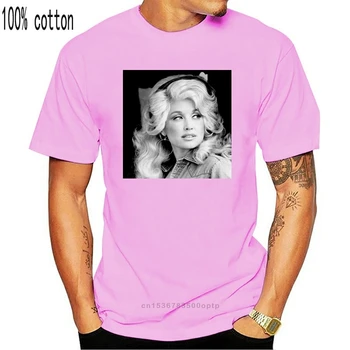 Dolly Parton Letnik Vrhovi Tee T Črna Majica Bombaž S-XXL T-Shirt Modni, Klasični Slog