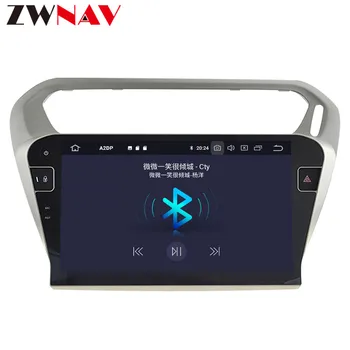 DSP Android 10.0 Avto DVD Predvajalnik Večpredstavnostnih Za PEUGEOT 301-2018 Radio, GPS Navi Avdio Video stereo vodja enote Wifi brezplačno zemljevid