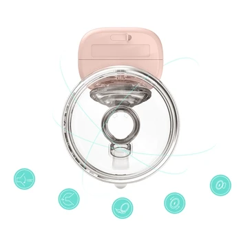 Električno prsno Črpalko Tiho Nosljivi Samodejno Milker USB, Baterije za prostoročne Prenosne Mleka Extractor Otroka Dojenje Acce