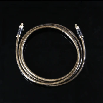 EMK Visoke Ločljivosti Ogljikovih vlaken lupini S/PDIF digitalni kabel optilal spdif toslink avdio kabel OD8.0 1m 2m 3m 5m