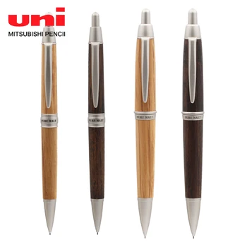 En Kos Japonska Uni Pure Malt Mehanske Svinčnik 0.5 mm Hrastovega Lesa Naravni ali Temno Rjave barve M5-1025