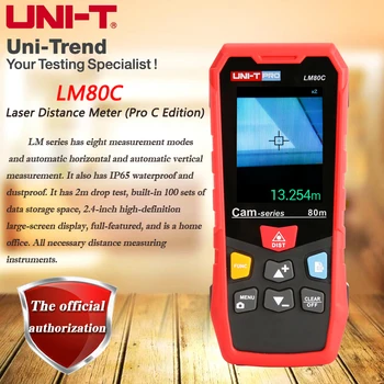 ENOTA LM80C/LM120C/LM200C fotoaparat barvni zaslon Laser Distance Meter (Pro C Izdaja); 80/120/200 m visoko natančnost elektronske vladar