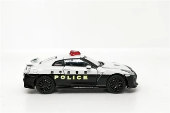 EraCar 1:64 Nissan GT-R R35 Japonska Policijski Avto w/policija lutka Diecast Model Avtomobila