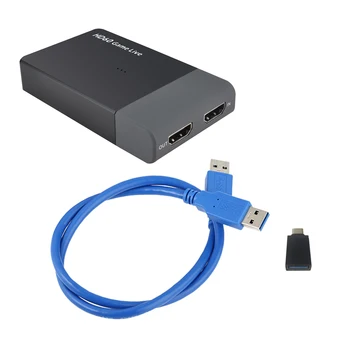 Ezcap261M USBHDMI-združljive Video posnetke, igre Zajem 1080P Igre v Živo Pretakanje Video Pretvornik Podporo 4K za XBOX Eno PS4 WII U