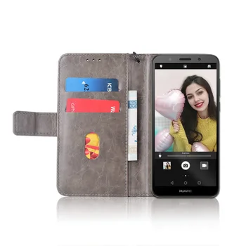 Flip Usnjena denarnica Primeru Za Huawei Honor 7A DUA-L22 7 Rusija 5.45