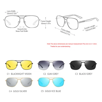 FUQIAN Nov Kvadratni Polarizirana sončna Očala Moških Luksuzni Pravokotnik Kovinski Moška sončna Očala Letnik Vožnje Eyeglass UV400