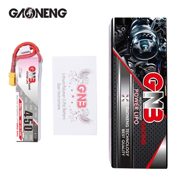 Gaoneng GNB 11.4 V 450mAh 80C LiHV 3S Lipo Baterije Z XT30 Plug Za iFlight CineBee BetaPFV Beta 85X Brushless FPV Brnenje Deli