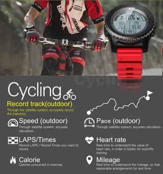 GPS Watch Barometer Smartwatch Ženske Moški Šport Pametne Ure Andriod Ios Srčnega utripa, Kolesarski Dejavnosti Tracker Plavanje Watch 2020