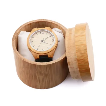 Handmabe bambusa watch primeru po meri logo watch polje
