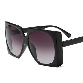HBK Kvadratnih Prevelik sončna Očala Luksuzne blagovne Znamke Oblikovalec Mode Dame sončna Očala Za Ženski Moški Letnik Odtenki Gafas Oculos