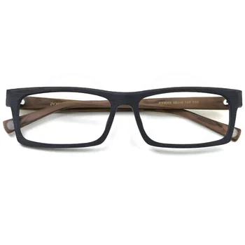 HDCRAFTER Očal Okvir Les Optični Recept Moških Kvadratnih Očala Moški Očala Očala Okvirji Gafas Oculos 2020