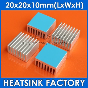 HEATSINK TOVARNE Aluminija Heatsink hladilnega telesa Chipset Hladilnik Hladilnik S Toplotno Toplotno Condutive Prenos Pad