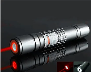 High Power 10000m 650nm Nepremočljiva RES Visoko Powered Focusable Rdeči Laserski kazalnik Gorenja Baklo Luči Tekme BREZPLAČNA DOSTAVA