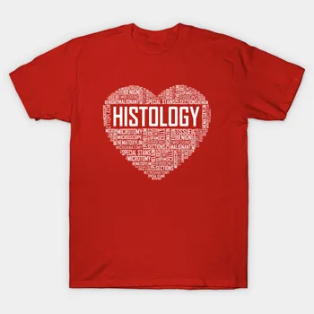 Histologija Srce moška Majica s kratkimi rokavi