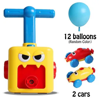 HISTOYE Izobraževalne Znanost Eksperiment in Puzzle Inercialni Balon Igrača Notranje Moči Balon Avto Igrače za Otroke