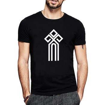 HT0175# Simbol Chur Slovanske majica s kratkimi rokavi moški tshirt za moške tshirt poletje Tshirt moda kul O neck majica kratek rokav
