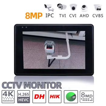 IPC1800plus 8MP 5-V-1 TVI AHD CVI Analogni IP CCTV Kamere Tester Graditi v Baterije Varnostni Tester Monitor Video Audio Test PTZ