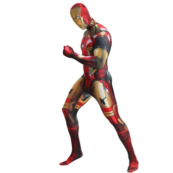 Iron Man Kostum Cosplay Zentai Bo Ustrezala Superheroj Kostum