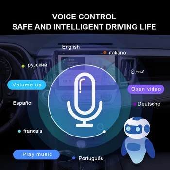 ISUDAR V72 QLED Android 10 Za Toyota RAV4 4 XA40 5 XA50 2012-2018 GPS Avto Večpredstavnostna Radio glasovni nadzor 8 Core ROM 128 4G FM