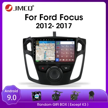 JMCQ 8-Core Android 9.0 avtoradio Za Ford Focus 3 Mk3 Salon 2012-2017 Multimidia Video Predvajalnik 2 din Ogledalo povezave Vodja enote