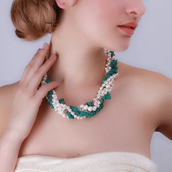 JYX Klasičen Nakit Turkizno z naravnimi biserne ogrlice choker pearl 8-9m sladkovodnih biserna ogrlica, 20