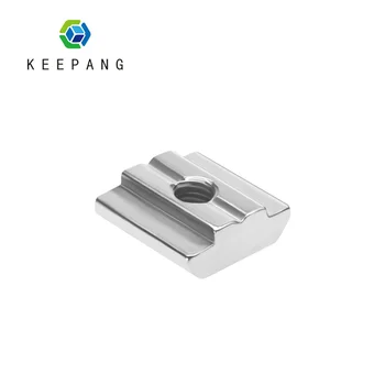 KeePang EU 20 30 Serije M4 Aluminija Blok Vijak Matica 3D Tiskalnik Deli Ogljikovega Jekla Roll V Drsna T Režo Matico z M4 M5 M6
