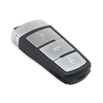 KEYYOU 3C0959752BA 3BT brez ključa Nerezane Smart Remote Key Fob 433MHZ ID48 Čip Za VolksWagen VW Passat B6 3C B7 Magotan CC Avto Ključ